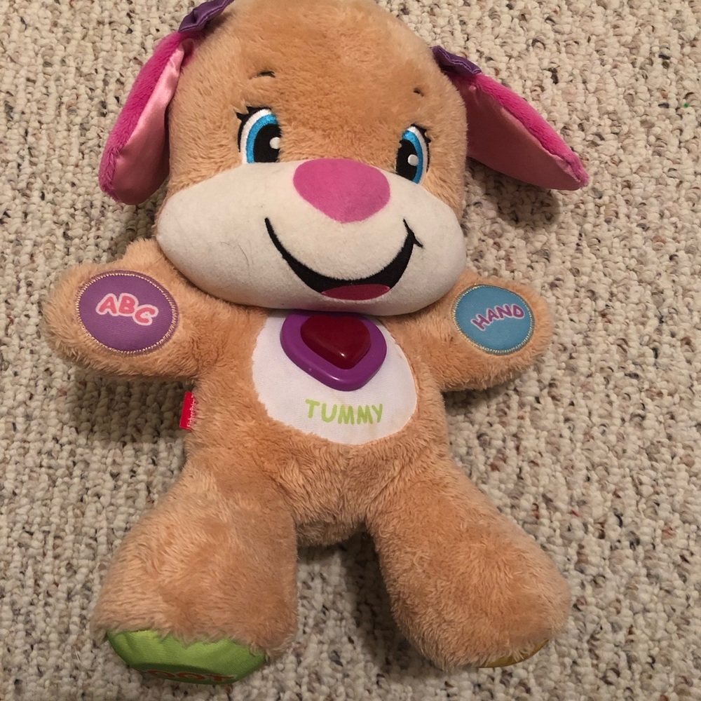 Fisher Price laugh and learn pup (girl)